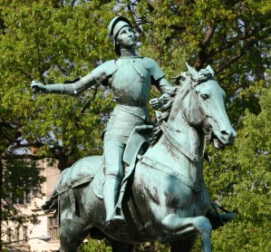 Joan of Arc courtesy of dbking via Flickr