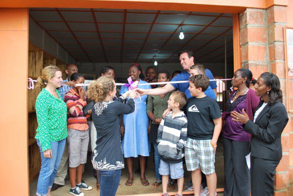 Ribbon Cutting at Dream Beauty Academy in Rwanda